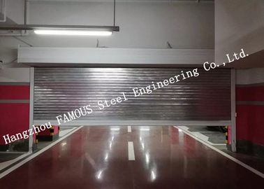 Китай Автоматическая гальванизированная дверь шторки ролика промышленных дверей гаража сверхмощная стальная для подполья поставщик