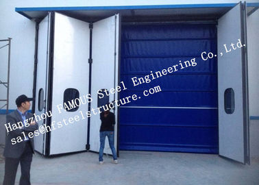 Китай Астетические двери гаража алюминиевого сплава промышленные складывая для склада, простой установки поставщик