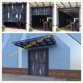 Китай Панель секционной двери подъема вертикальная поднимая промышленную секционную дверь для пользы гаража поставщик
