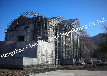 Китай Облегченная стальная строительная конструкция дома виллы структуры Пре проектированная с системами плакирования поставщик