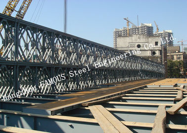 Китай Поверхностное покрытие моста Байлей современного стиля полуфабрикат модульное стальное гальванизированное поставщик