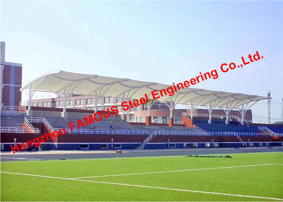 Китай Конструкция стадионов спорт высокой растяжимой мембраны ткани PVDF структурная поставщик