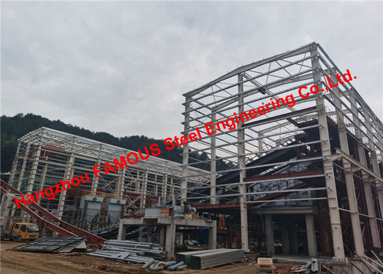 Китай Конструкция стальной структуры тяжелой стальной мастерской производственной линии мельницы камня минируя промышленная поставщик