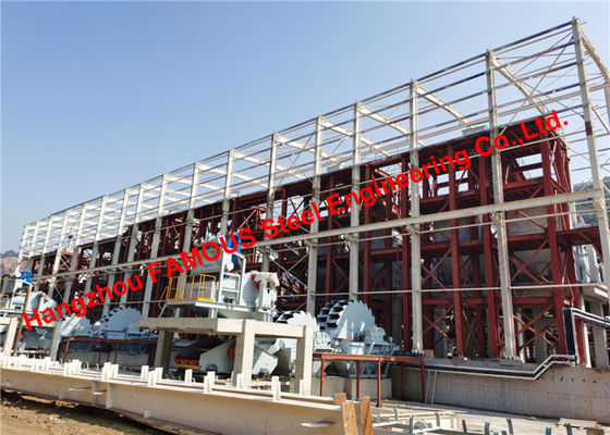 Китай Конструкция проекта промышленного проекта шахты стальной структуры полностью готовая поставщик