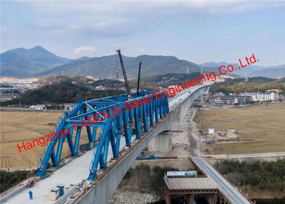 Китай Изогнутая ферменная конструкция строки стальная закоченела мост железной дороги быстрого хода структуры неразрезной балки поставщик