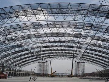 Китай Pre-проектированная тяжелая промышленная ферменная конструкция стальной трубы изготовлений структурной стали мастерской поставщик
