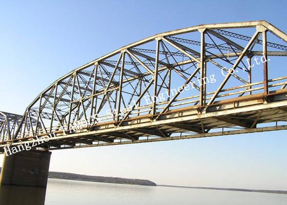 Китай Изготовление AASHTO ASTM AISI AWS D1.5 моста ферменной конструкции структурное стальное аттестовало поставщик