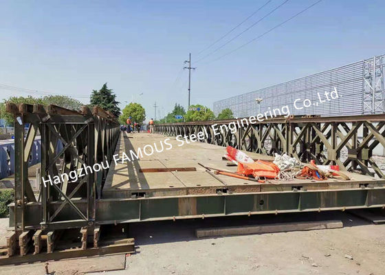 Китай AWS D1.1D1.5 изготовило стальные структуры для модульного прогона ферменной конструкции мостов поставщик