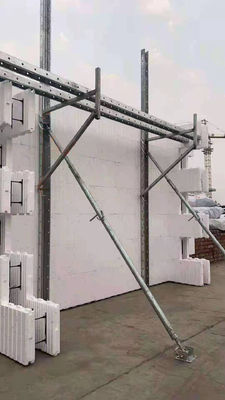 Китай Изолированный бетон формирует систему Icfs Strongback выравнивания тандера строения стены стальной отрегулированную расчалкой связывая поставщик