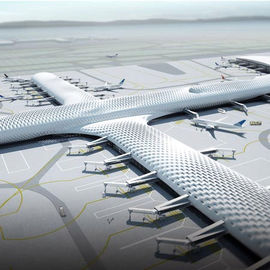 Китай Изготовленные на заказ структуры ткани и стальные светлые крупные аэропорты и здания ангара Айркрафта поставщик
