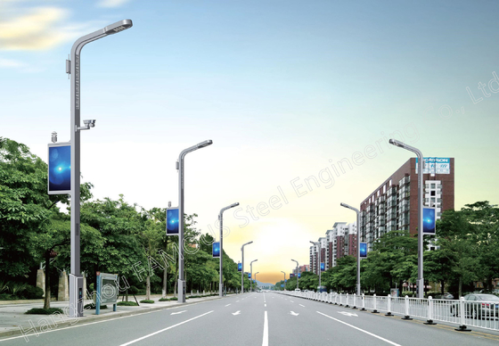 Китай Сделайте все водостойким в одной умной интегрированной инфраструктуре приведенной поляка 5G уличного освещения поставщик