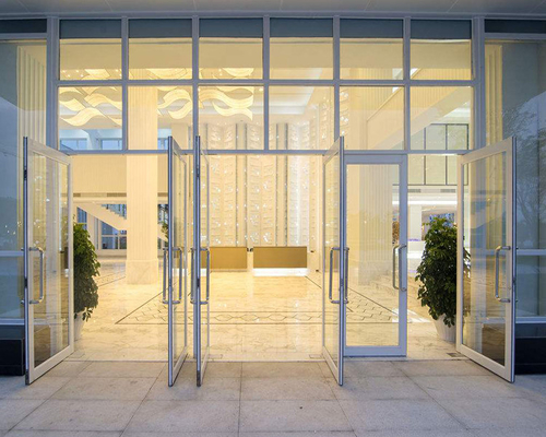 Китай Двери весны пола оси офиса система дизайна стеклянной коммерчески поставщик