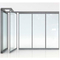 Установка стены стеклянного раздела прямоугольника легкая с высокой прозрачностью поставщик