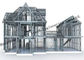 Сталь - дизайн обрамленного здания стальных структур &amp; конструкции известной фирмой архитектуры поставщик