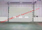 Шторка ролика дверей гаража ПВК законченной поверхности автоматическая промышленная с визуальным окном поставщик