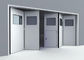 Астетические двери гаража алюминиевого сплава промышленные складывая для склада, простой установки поставщик