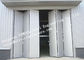 Астетические двери гаража алюминиевого сплава промышленные складывая для склада, простой установки поставщик