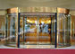 Современные электрические двери фасада Револинг стеклянные для лобби гостиницы или торгового центра поставщик