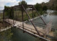 Длинной гальванизированный пядью мост ферменной конструкции современное структурное Оутлоокинг поверхностного покрытия стальной поставщик