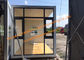 Складной дом контейнера Префаб плоского пакета с стеклянным украшением фасада для пользы офиса поставщик