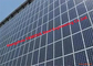 Фотовольтайческая солнечная приведенная в действие система модулей стеклянной ненесущей стены строя поставщик