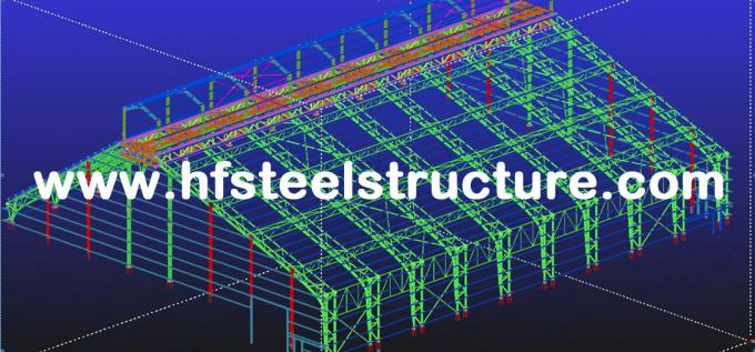 Полуфабрикат промышленные стальные здания для инфраструктуры аграрных и сельскохозяйственного строительства 3