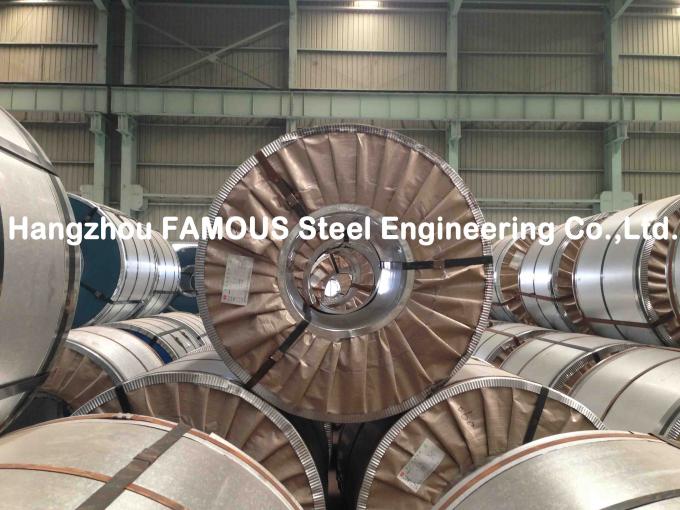 ASTM гофрировало катушку стального листа гальванизированную стальную для пакгауза 7