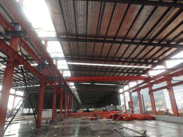 Полуфабрикат и Пре-проектированное строя стальное промышленное здание склада 1
