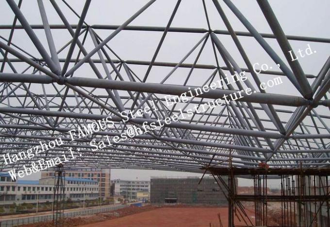 Конструкция промышленного изготовления здания Мульти-этажа металла структурного стального стальная металлическая 0