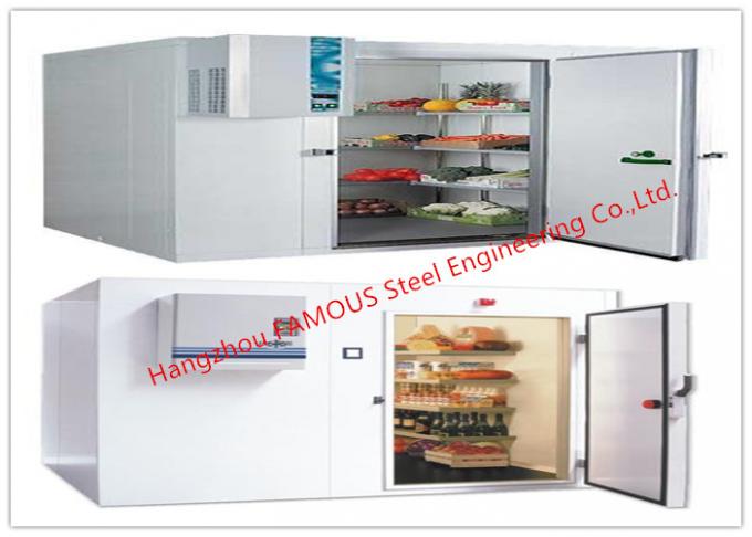 Панель холодной комнаты кухни небольшая с камерой хранения еды блока рефрижерации холодной для пользы ресторана 0