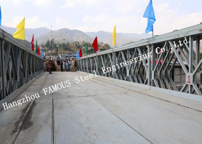Мост Байлей стального Фабрикатор полуфабрикат стальной структурный усиленной стали К345 0