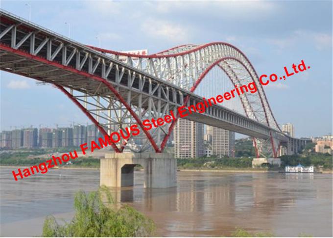 Связанная конструкция палубы моста свода стальная с прогоном свода тетивы 0