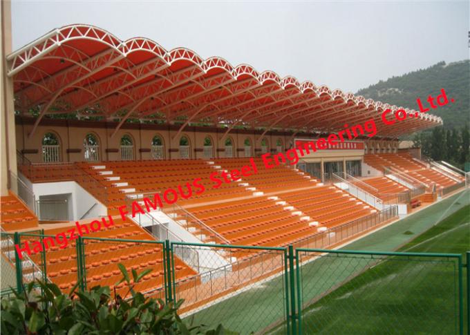 ETFE PTFE покрыло стандарт Америки Европы сени ферменной конструкции крыши ткани мембраны стадиона структурный стальной 0