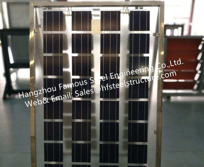 Солнечная Здани-интегрированная ненесущая стена ПВ (фотовольтайческого) Фаçадес стеклянная с солнечным плакированием модулей 1
