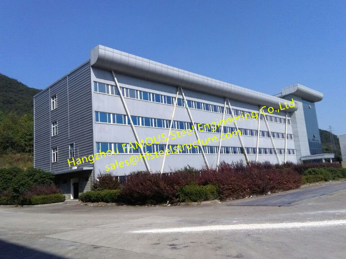 Современное собранное промышленное предприятие офисного здания стальной структуры Пре-проектированное строя 0