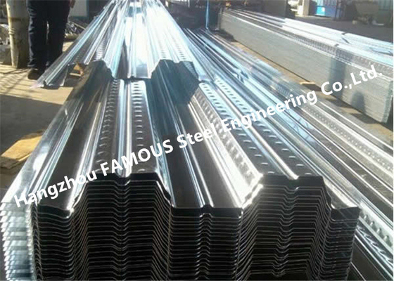 Китай Гальванизированная 1,2 мм толщиной стальная палуба Система композитных полов поставщик
