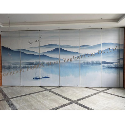 Китай Раздел рассекателей комнаты представления стиля Китая высокий акустический сползая стену поставщик