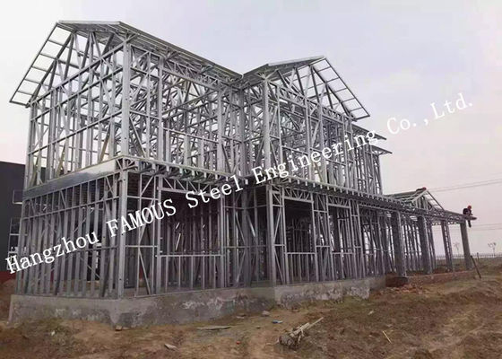 Китай Подгонянное здание полуфабрикат стального дома виллы роскошное Pre проектированное поставщик