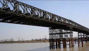 Китай Горячее погружение гальванизированное и сваренное, тормозящ, свертывающ, режа структурный мост Bailey поставщик