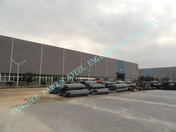 Китай 75 x 95 зданий Prefab ASTM Multispan промышленных стальных, пожаробезопасный дом хранения картины поставщик