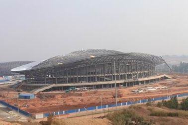 Китай Структура OEM стальная, полуфабрикат здания ферменной конструкции металла трубы и стадионы спортов поставщик