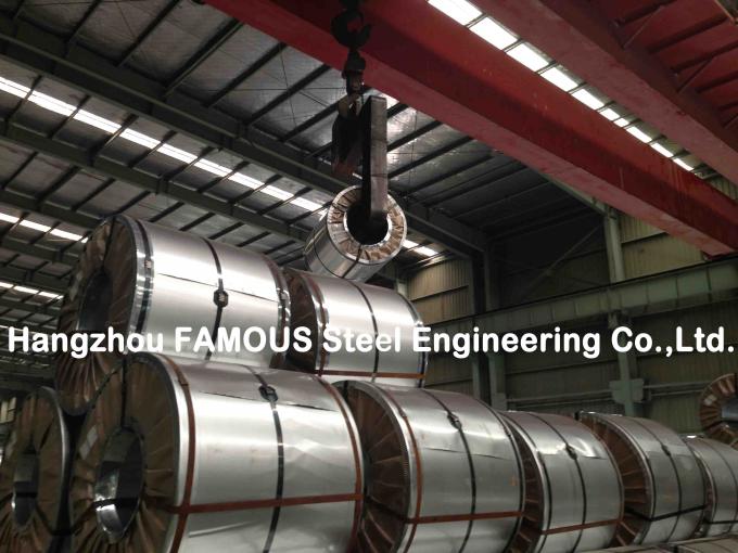 Горячая гальванизированная стальная катушка ASTM 755 для рифлёного стального листа 9