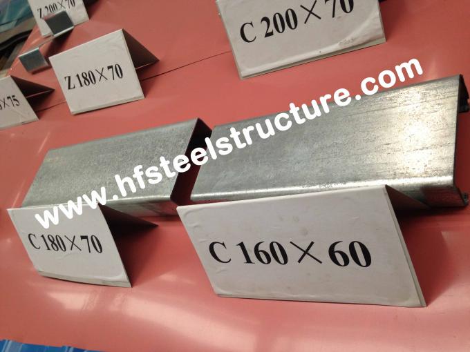 Purlins гальванизированные строительным материалом стальные c структурной стали и сталь Purlin z 3