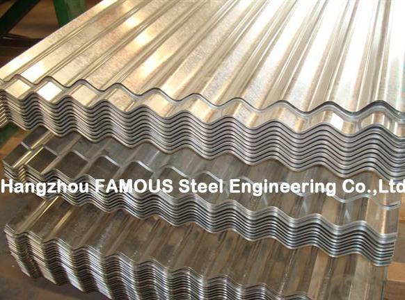 Толь металла высокой эффективности покрывает покрытие цинка для стального здания 0