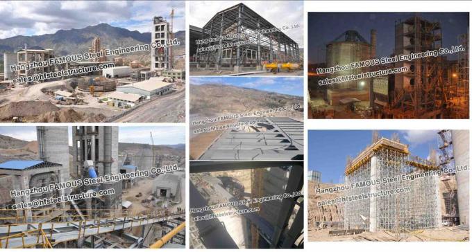 Промышленный завод цемента Боливии изготовлений структурной стали 1