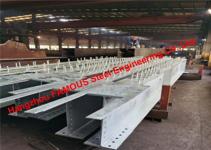 Стандарт Австралии 125 тонн гальванизировал мост стальной структуры экспортированный к Океании 0