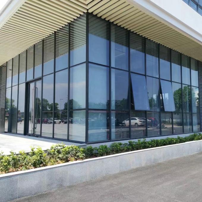 Stile Windows алюминиевого стеклянного магазина NFRC передний средний и двери 0