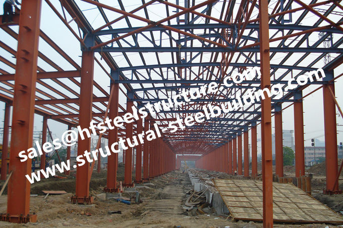 Здания ранга Q235 Q345 промышленные стальные, строя стальные здания стали Prefab места 0